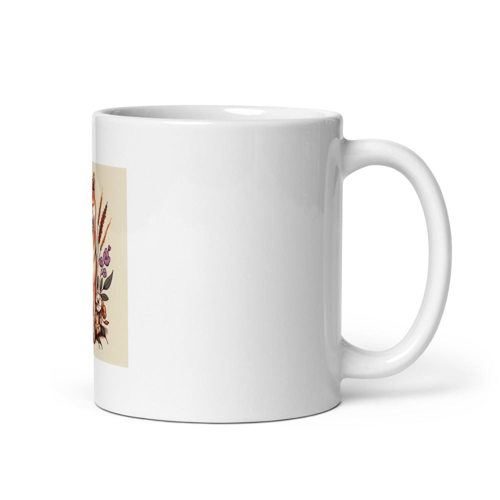 Shiba Inu Mug | Funny Shiba Inu Gift | Dog Mom Coffee Mug | Shiba Inu Owner | Spring Floral Dog Mug