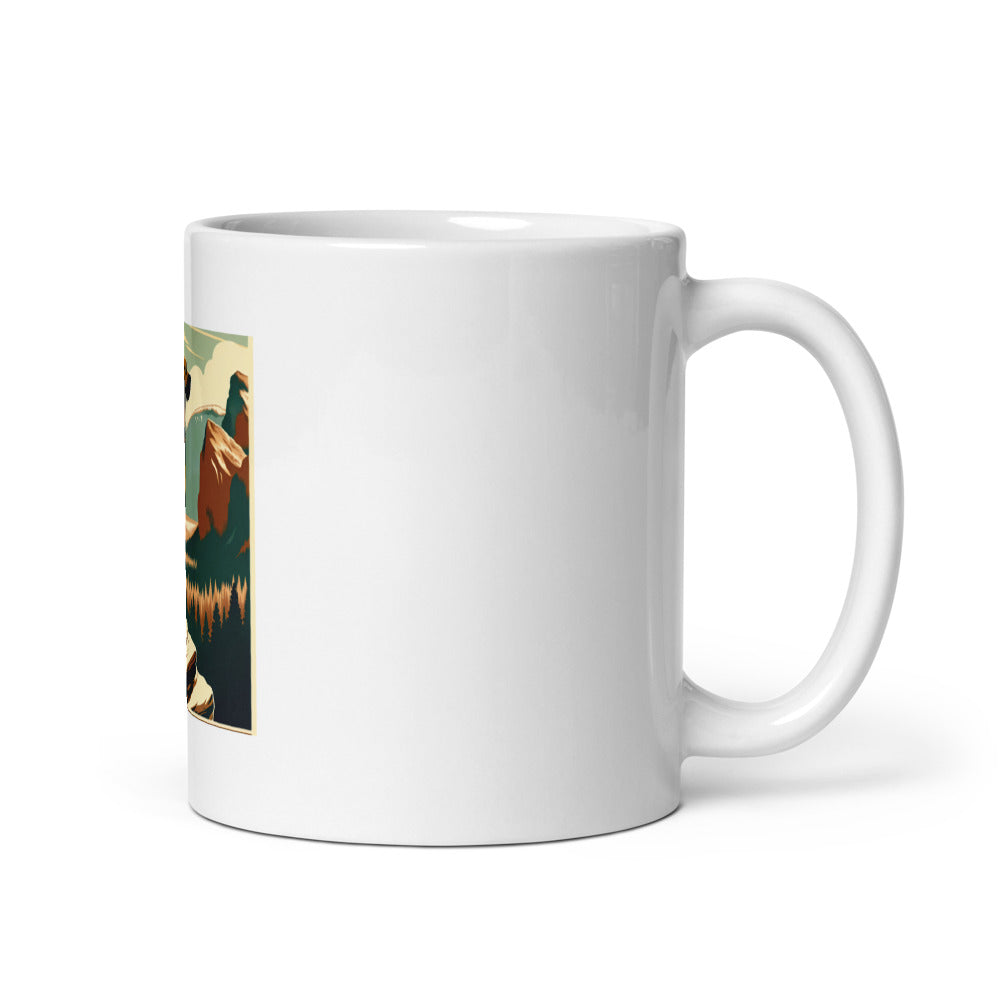 Great Dane Mug | Adventure Dog Gift | National Parks Style Great Dane | Giant Dog Coffee Mug | Dog Mom Gift