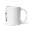 Funny Pug Mug | Pug Mom Gift | Derpy Pug Coffee Mug | Pug Lover Gift | Pug Dog Cup