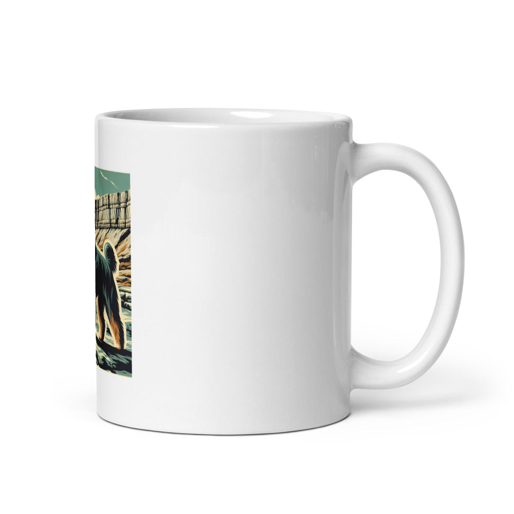 Yorkshire Terrier Mug | Adventure Yorkie Gift | National Parks Style Dog Mug | Yorkie Mom Gift